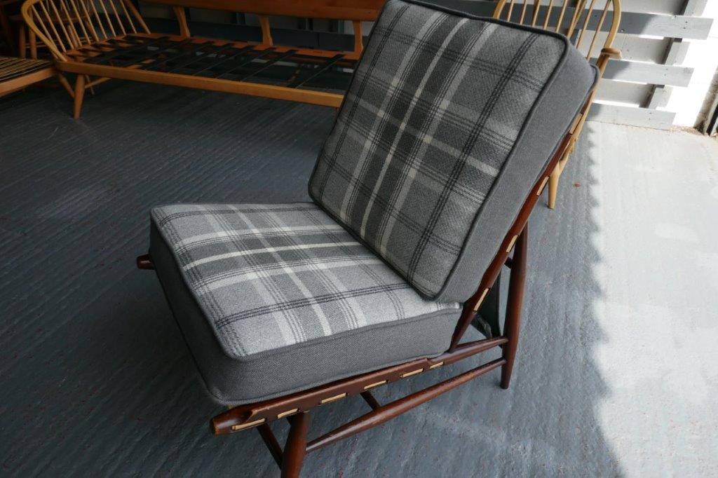 Ercol 427 Seat and Back Cushions Porter & Stone Dove Grey