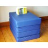 4Folding Foldaway Mattress 19x25x4 Waterproof Blue