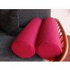 Pair of Bolsters for Ercol 355 Studio Couch Red Tight Weave