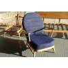 Ercol 203 Seat & Back cushions in Navy Egg Shapes