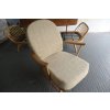 Ercol 203 Seat and Back Cushion in Camden Ripple Wheat by Ross Fabrics