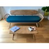 Ercol 355 Studio Couch Venus Petrol Teal Mattress only