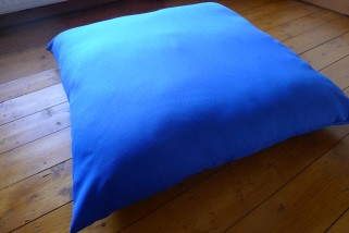 Massive Floor Cushion 36 x 36 inches  Royal Blue Stitch