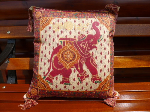 Red Elephant Scatter Cushion