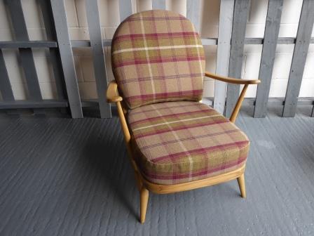 Ercol 203 Seat and Back Cushion in Porter Stone Heather