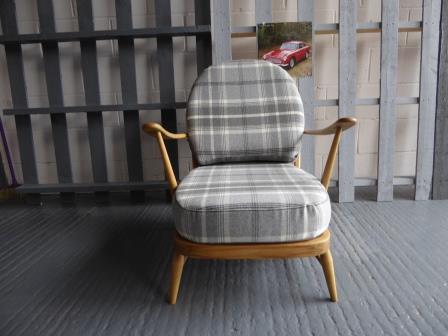 Ercol 203 Seat and Back Cushion in Dove Grey
