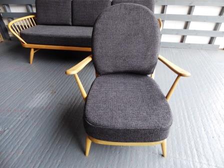 Ercol 203 Seat and Back Cushion in Galgate Grey