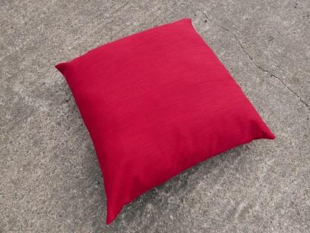 Massive Floor Cushion 36 x 36 inches  Apple Red
