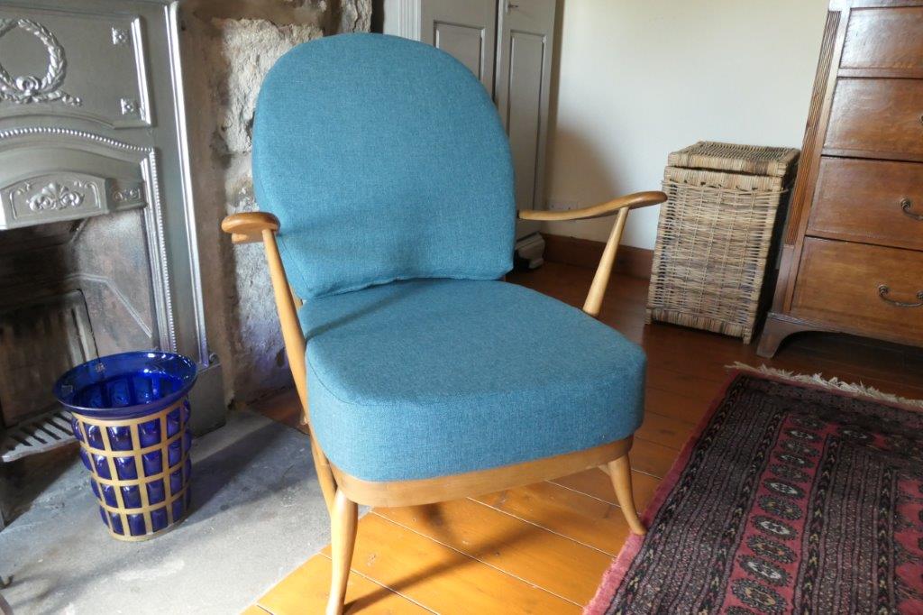 Ercol 203 Seat and Back Cushion in Turkis Teal