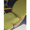 Ercol 203 Seat & Back piped cushions in our Venus Lime Fabric