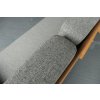 Ercol Daybed- Studio Couch cushions only in our Split Granite Grey + bolsters 