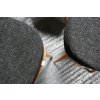 Ercol 365 Dining Seat Cushion and Cover in Charcoal Grey Stitch