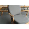 Ercol 203 Seat and Back Cushion in  Mid Grey Stitch from Camira