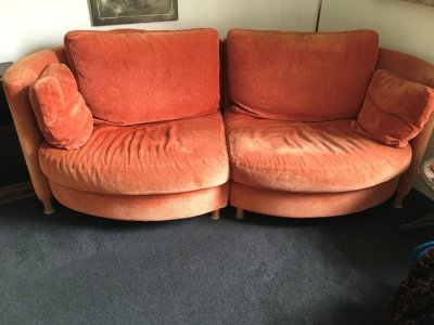 before new seat cushions