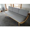 Ercol 355 Studio Couch Light Grey Stitch Complete set of Cushions 