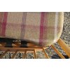 Ercol 766 Jubilee 3 seater mattress cushion and cover in Porter & Stone Balmoral Heather