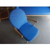 Ercol 203 Seat and Back Cushion in Lessian Blue 92% Wool