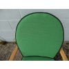 Ercol 203 Seat and Back Cushion in Pea Green with Black Piping