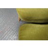 Ercol 341 Footstool Cushion in Ross Fabric Pimlico Crush Zest with piping