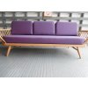 Ercol 355 Studio Couch Subtle Red Blue Mix for purple effect 92% wool