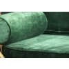 Ercol 355 Studio Couch Dark Green Crushed Velvet Complete Full Monty