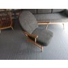 Ercol 203 Seat and Back Cushion in Luscious Grey Velour