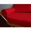 Ercol 355 Studio Couch Red Stitch Complete set of Cushions and Covers