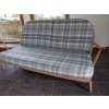 Ercol 203 3 Seater Mattress and Back Cushions in Dove Grey