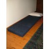 4fold above in Navy Blue opened up as mattress