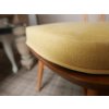 Ercol 365 Dining Seat Cushion and Cover in Soft Primrose