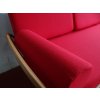 Ercol 355 Studio Couch Red Stitch Complete set of Cushions and Covers