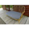 Ercol 203 2 Seater Seat Cushion in Mid Grey Stitch
