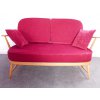 Ercol 334 2 Seater Seat & Back Cushions Ross Fabrics Pimlico Rouge SR 16022