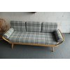 Ercol 355 Studio Couch Dove Grey Complete set of Cushions and Covers with Bolsters