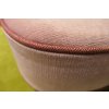 Ercol 355 Ross Fabrics Pimlico Blush with contrasting piping