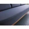 Ercol 355 Studio Couch Slate Blue Grey Stitch Complete set of Cushions 