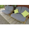 Ercol 203 2 Seater Seat Cushion in Mid Grey Stitch