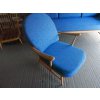 Ercol 203 Seat and Back Cushion in Lessian Blue 92% Wool