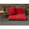 Marrakesh Red City Mattress Set With Scatter Cushion