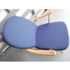 Ercol 203 Seat and Back Cushion in Queen's Blue Navy  92% wool