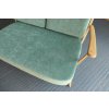 Ross Fabrics Pimlico Jade for our outgoing Ercol 2 seat 203