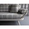 Ercol 355 Studio Couch Dove Grey Complete set of Cushions and Covers Bolsters extra