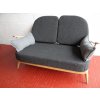 Ercol 203 2 Seater Settee Seat and Back Cushions in Charcoal Grey Stitch