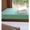Sit in comfort on this simple oblong shaped window seat cushion.