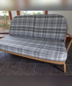 Ercol 203 3 Seater Mattress and Back Cushions in Dove Grey