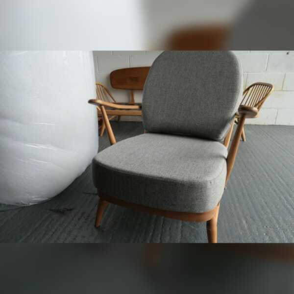 Ercol 203 Seat & Back cushions only in our own Clensey Grey