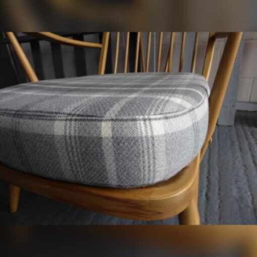 Ercol 203 Seat Cushion in Dove Grey - Image 5