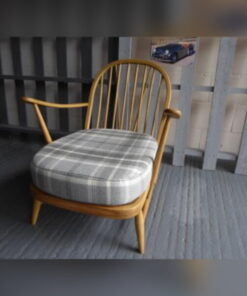 Ercol 203 Seat Cushion in Dove Grey