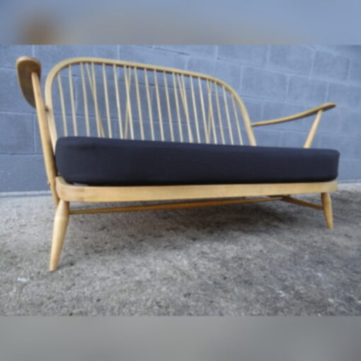 Ercol 203 2 Seater Seat Cushion in Black Stitch
