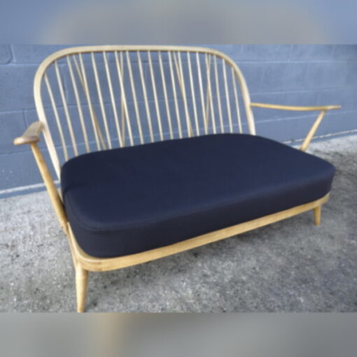 Ercol 203 2 Seater Seat Cushion in Black Stitch - Image 2